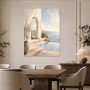 Mediterrane Ruhe am Meer als Wandbild oder Acrylbild