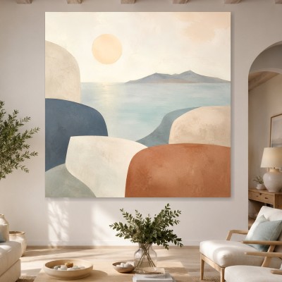 Mediterrane Ruhe als Wandbild oder Kunstdruck