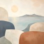 Mediterrane Ruhe als Wandbild oder Kunstdruck