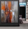 Abstraktes Kunstwerk