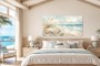 Maritime Küstenlandschaft als Leinwand oder Poster mit sanfter Lichtstimmung
