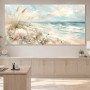 Maritime Küstenlandschaft als Leinwand oder Poster mit sanfter Lichtstimmung