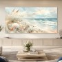 Maritime Küstenlandschaft als Leinwand oder Poster mit sanfter Lichtstimmung