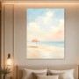 Sanfter Strandtraum als Leinwandbild oder Poster für helle Räume