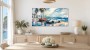 Sportliche Flitzer am Meer, Leinwand oder Acrylbild