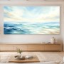 Meereslicht und Horizont als Leinwand oder Poster