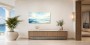 Meereslicht und Horizont als Leinwand oder Poster