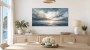 Atmosphärische Meereslandschaft als Leinwand oder Acrylbild