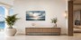 Atmosphärische Meereslandschaft als Leinwand oder Acrylbild