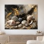 Maritime Stillleben als Kunstwerk oder Kunstdruck mit Muscheln