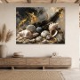 Maritime Stillleben als Kunstwerk oder Kunstdruck mit Muscheln