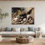 Maritime Stillleben als Kunstwerk oder Kunstdruck mit Muscheln