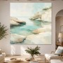 Sanfte Felsküste als Leinwand oder Fine Art Print