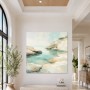 Sanfte Felsküste als Leinwand oder Fine Art Print