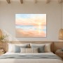 Sanfter Sonnenuntergang am Meer, Leinwand oder Poster
