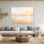 Sanfter Sonnenuntergang am Meer, Leinwand oder Poster