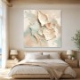Abstraktes Wandbild oder Fine Art Print mit sanfter Muschelstruktur