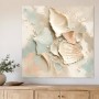 Abstraktes Wandbild oder Fine Art Print mit sanfter Muschelstruktur