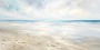 Helles Strandmotiv als Leinwand oder Poster mit ruhiger Weite