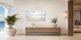 Helles Strandmotiv als Leinwand oder Poster mit ruhiger Weite