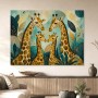 Giraffen im Dschungel als Poster oder Leinwand für moderne Räume