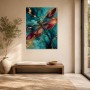 Libellen Eleganz als Acrylbild oder Kunstdruck für moderne Räume