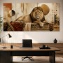 Majestätischer Löwe als Leinwand oder Fine Art Print
