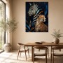 Zebra und Gepard als Wandbild oder Acrylbild in moderner Tierkunst