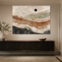 Abstraktes Wandbild mit Naturformen, Leinwand oder Poster
