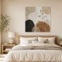 Abstraktes Wandbild oder Fine Art Print in sanften Naturtönen
