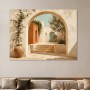 Mediterrane Architektur als Leinwand oder Fine Art Print
