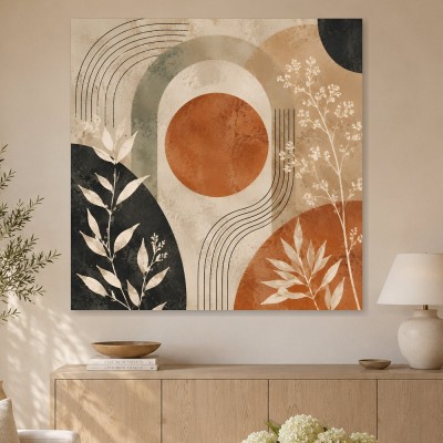 Abstraktes Wandbild oder Leinwand für moderne Wohnräume