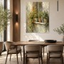 Mediterrane Pflanzen am Fenster, Leinwand oder Kunstdruck mit Charme