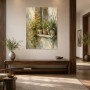 Mediterrane Pflanzen am Fenster, Leinwand oder Kunstdruck mit Charme