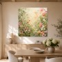 Blumenwiese im Licht, Kunstdruck oder Leinwand