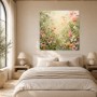 Blumenwiese im Licht, Kunstdruck oder Leinwand