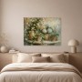 Florale Stillleben Leinwand oder Kunstdruck in sanften Pastelltönen