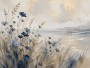 Blumen am Meer als Wandbild oder Fine Art Print
