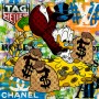 Dagobert Duck Geld Kunst