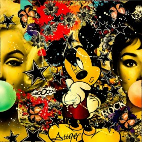 Micky Frauen Pop Kunst