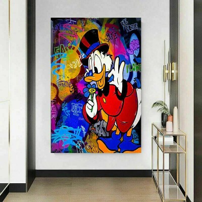 Dagobert Blume Duck Kunst