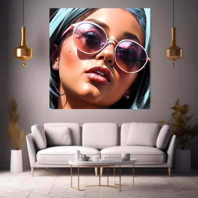Mädchen mit der Sonnenbrille