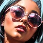 Mädchen mit der Sonnenbrille