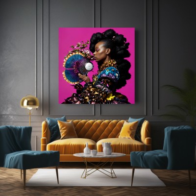 Prinzessin Afro Kunst