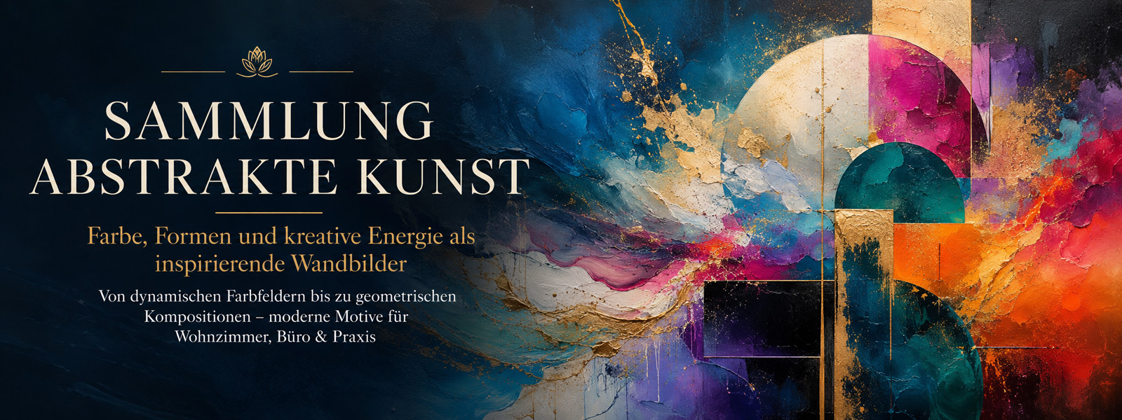 Abstrakte Kunst & Farbwelten