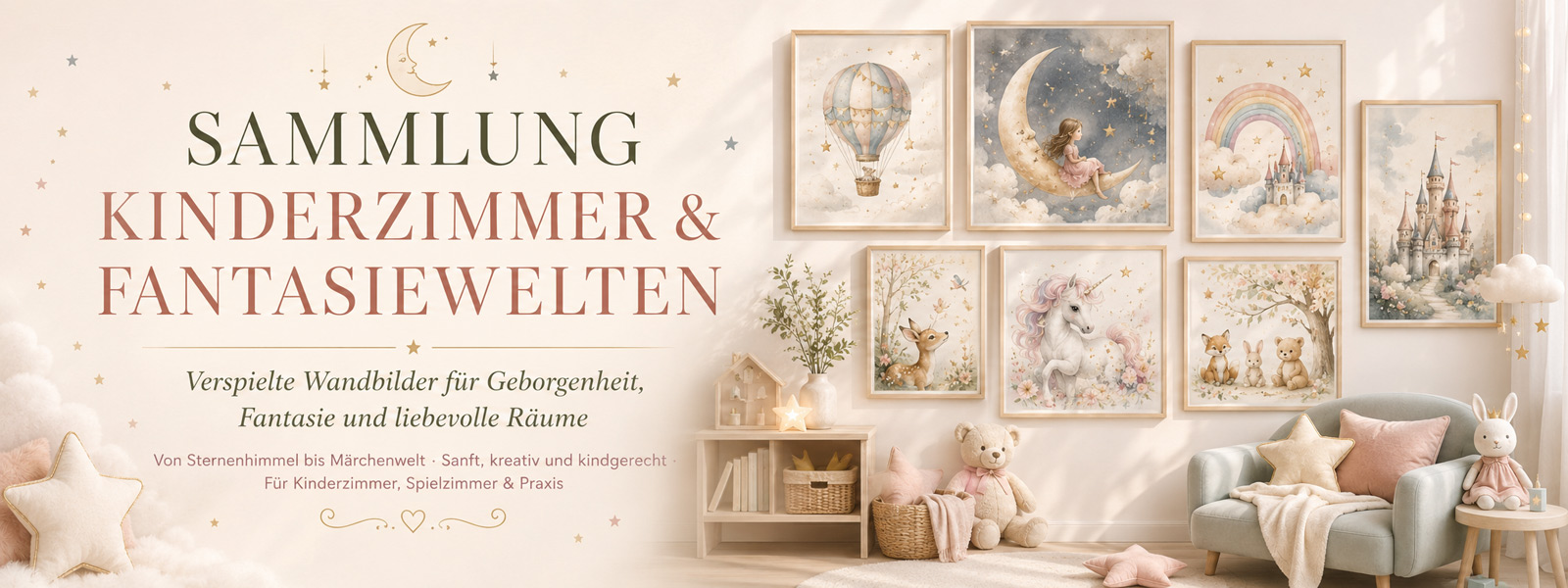 Kinderzimmer & Fantasiewelten