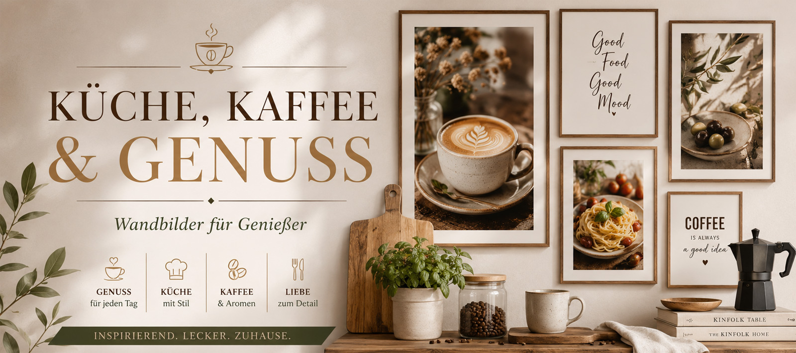 Küche, Kaffee & Genuss